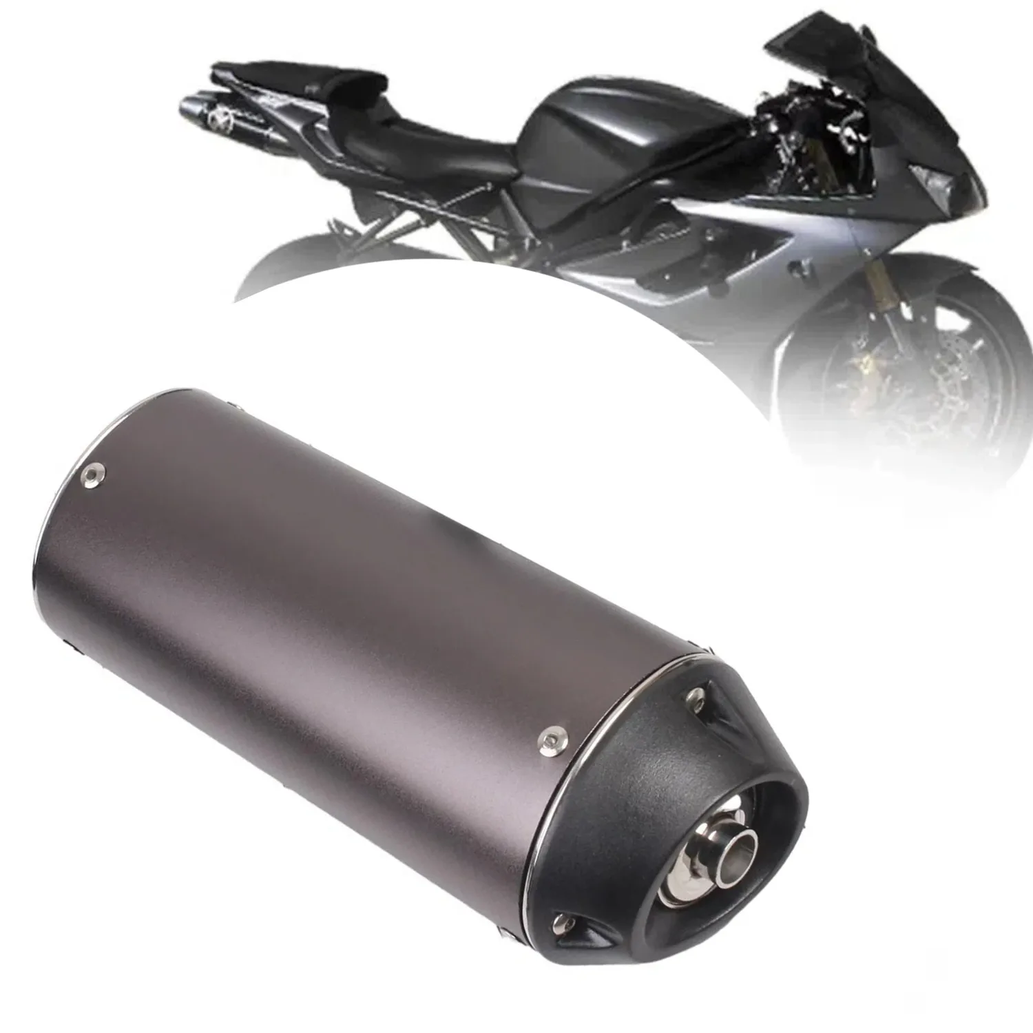 Motorcycle 38mm Exhaust Titanium Noise Reduction Muffler For 125cc DB Killer Kawasaki ZX6R Akrapovič harley davidson Pit Bike
Motorcycle 38mm Exhaust Titanium Noise Reduction Muffler For 125cc DB Killer Kawasaki ZX6R Akrapovič harley davidson Pit Bike