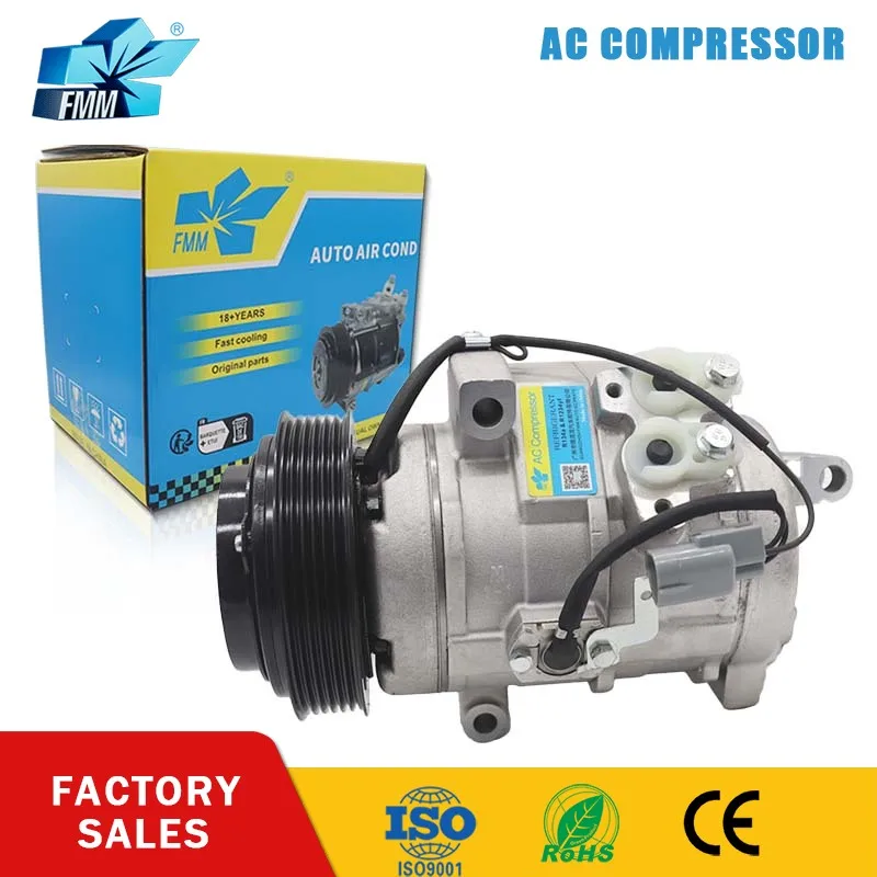 FMM 10S20C A/C AC Compressor for Lexus GX470 2001-2009 88310-0C061 883106A220 447180-8880 12V
FMM 10S20C A/C AC Compressor for Lexus GX470 2001-2009 88310-0C061 883106A220 447180-8880 12V