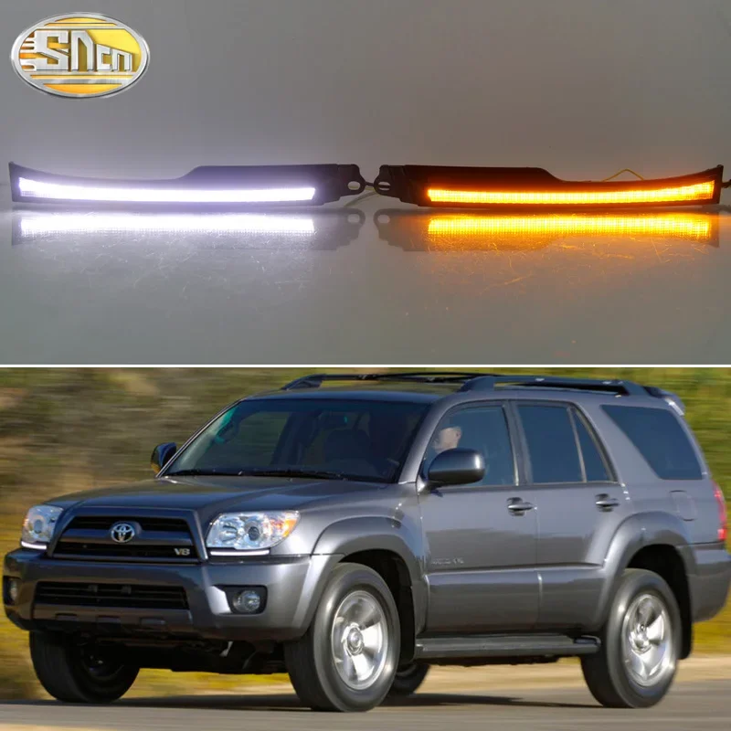 For Toyota 4Runner 2006-2009 Dynamic Turn Signal Waterproof ABS Car DRL 12V LED Daytime Running Light LED Fog Lamp Decoration
For Toyota 4Runner 2006-2009 Dynamic Turn Signal Waterproof ABS Car DRL 12V LED Daytime Running Light LED Fog Lamp Decoration