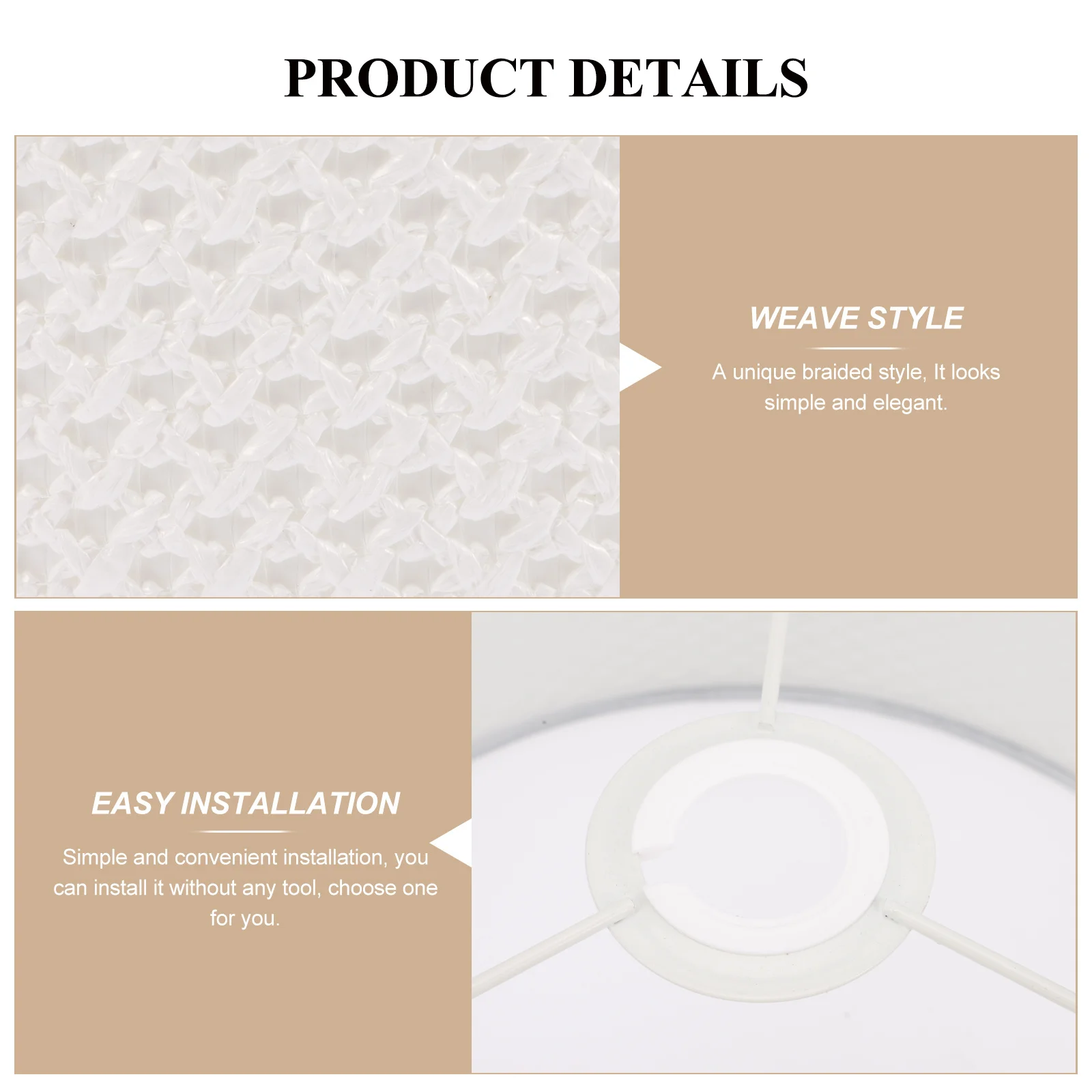 Шестиугольный тканый абажур, простой деревенский стиль, приятный для глаз, без диффузора, настольный абажур, настольный абажур
Шестиугольный тканый абажур, простой деревенский стиль, приятный для глаз, без диффузора, настольный абажур, настольный абажур