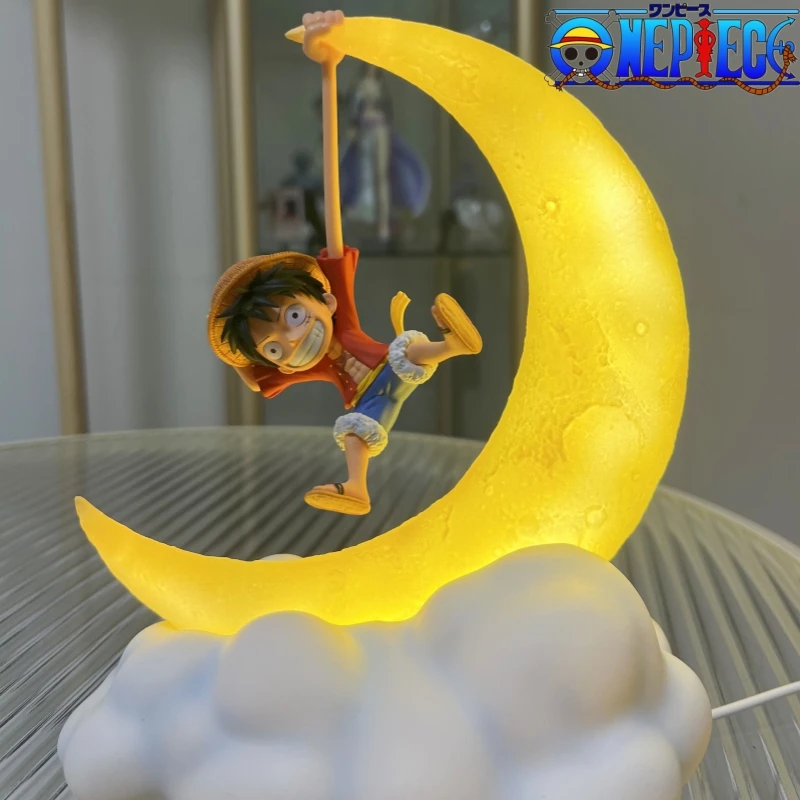 One Piece Luffy Night Light Anime Peripheral Desktop Decoration Magnetic Control Moon Lamp Children Funny Holiday Gifts
One Piece Luffy Night Light Anime Peripheral Desktop Decoration Magnetic Control Moon Lamp Children Funny Holiday Gifts