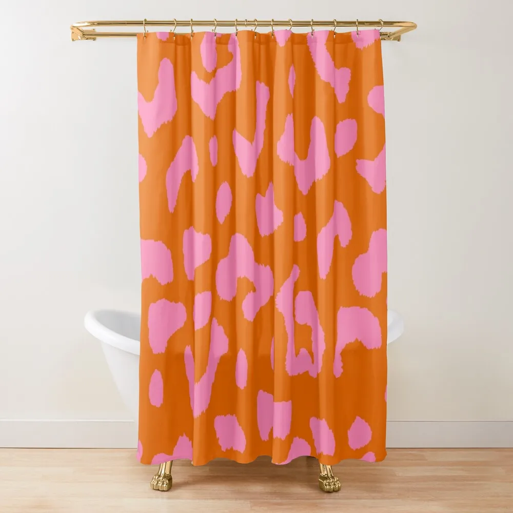 Розовая и оранжевая занавеска для душа с леопардовым узором, аксессуары для ванной комнаты, коробка для ванной комнаты, моющаяся водонепроницаемая тканевая занавеска для душа
Розовая и оранжевая занавеска для душа с леопардовым узором, аксессуары для ванной комнаты, коробка для ванной комнаты, моющаяся водонепроницаемая тканевая занавеска для душа