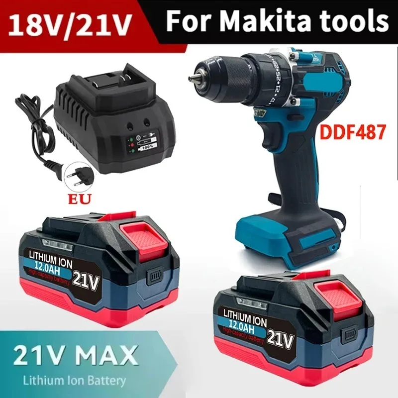 21V 6Ah Replacement Lithium Ion Battery Compatible with Makita Cordless Power Tools Drill Wrench BL1850
21V 6Ah Replacement Lithium Ion Battery Compatible with Makita Cordless Power Tools Drill Wrench BL1850