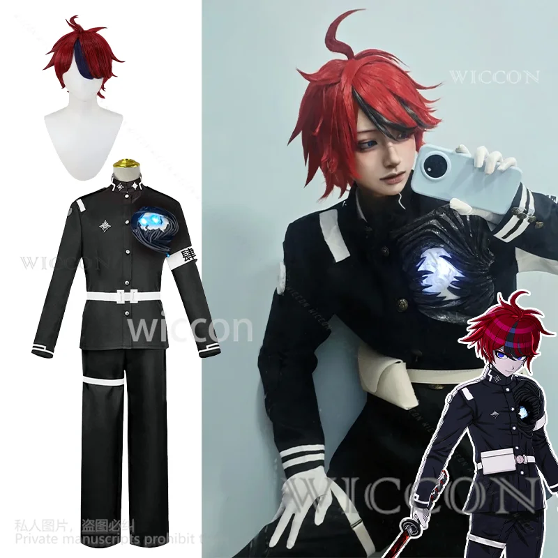 Game The Hundred Cosplay Sumino Takumi Anime Costume DK School Uniform Sailor Suits Armband Horror Man Wigs Bag Customized
Game The Hundred Cosplay Sumino Takumi Anime Costume DK School Uniform Sailor Suits Armband Horror Man Wigs Bag Customized