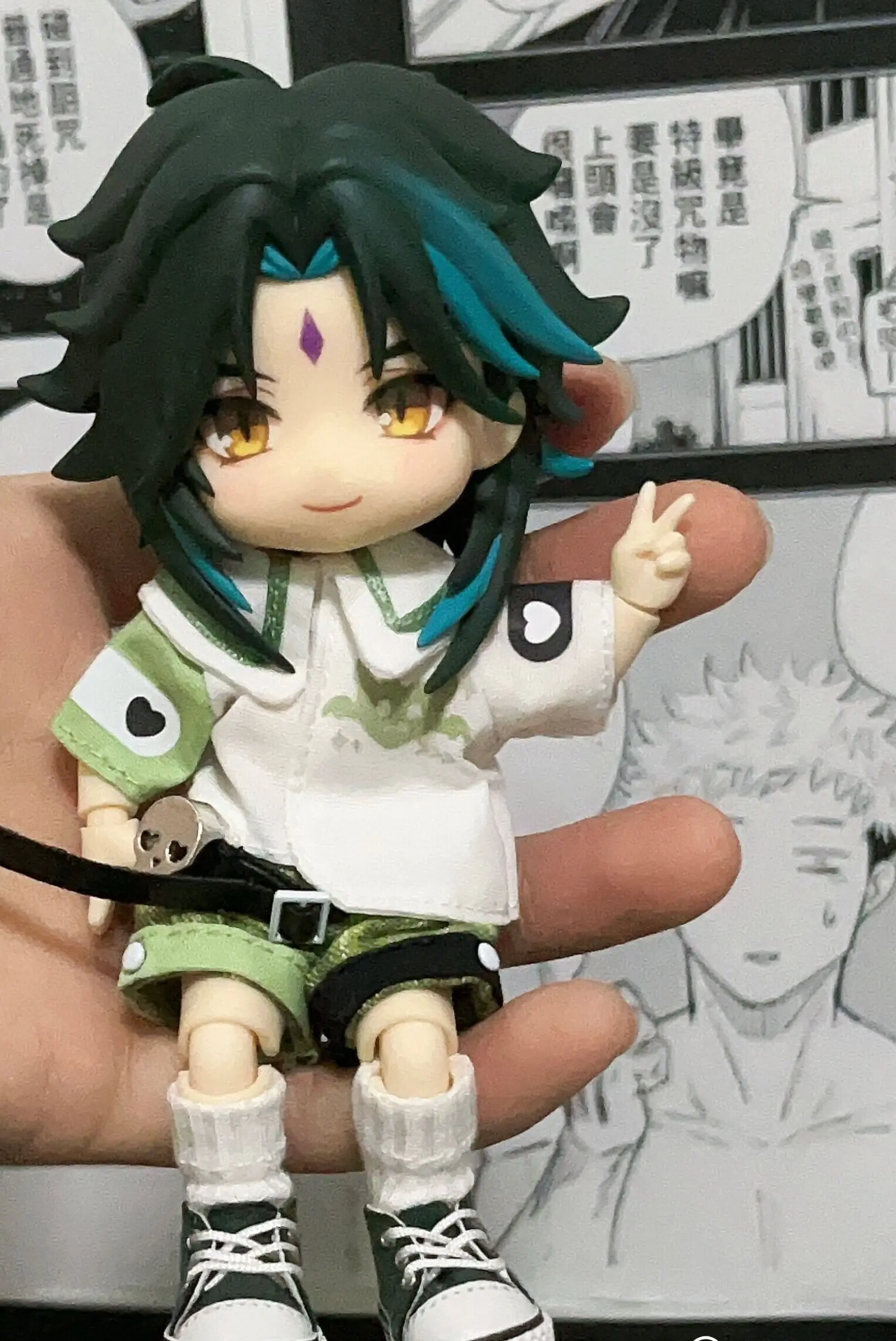 Xiao Handmade OB11 Alternate Face Genshin Impact Characters Doll Cosplay Toys Accessories
Xiao Handmade OB11 Alternate Face Genshin Impact Characters Doll Cosplay Toys Accessories