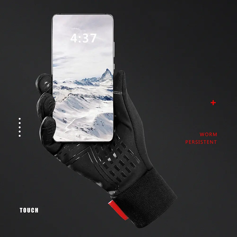 1Pair Black Ski Touch Screen Gloves Waterproof Windproof Winter Keep Warm Non-Slip Cycling Hiking Outdoor Gloves Size L
1Pair Black Ski Touch Screen Gloves Waterproof Windproof Winter Keep Warm Non-Slip Cycling Hiking Outdoor Gloves Size L