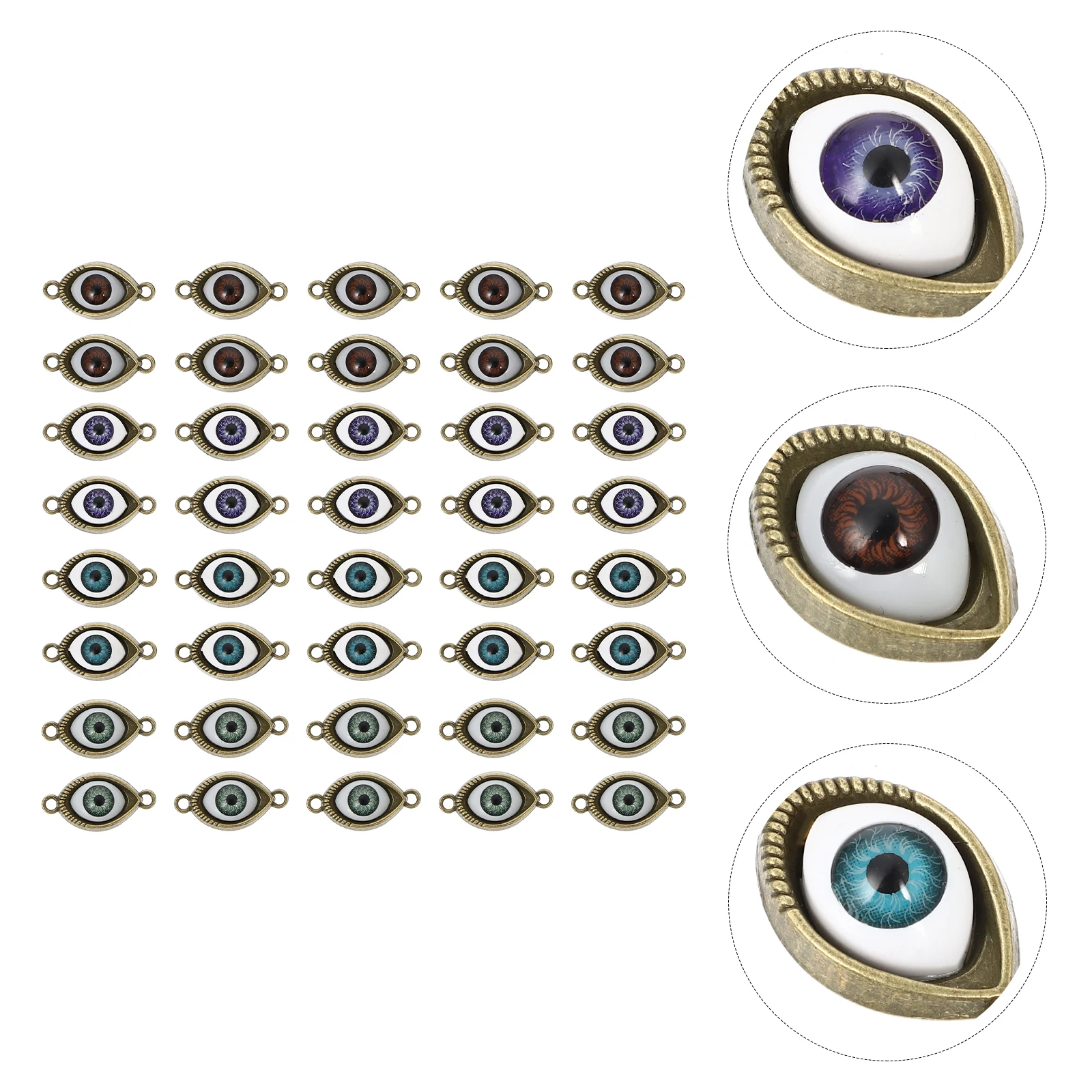 40pcs Vintage Alloy Pendant Beads Charm Necklace for Jewelry Making Crafts DIY Projects Accessories Elegant Eye-catching
40pcs Vintage Alloy Pendant Beads Charm Necklace for Jewelry Making Crafts DIY Projects Accessories Elegant Eye-catching