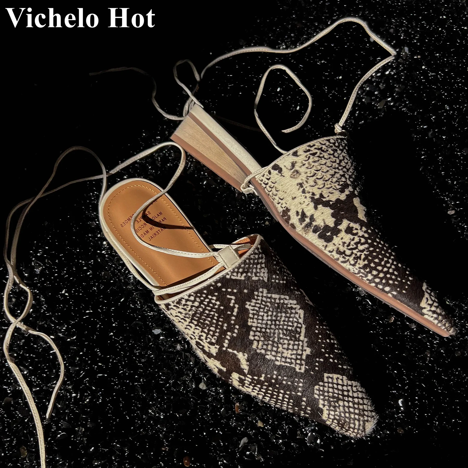 Женские леопардовые мюли Vichelo, модные туфли на низком каблуке, модные выразительные туфли из конского волоса, с ремешком на пятке, в стиле Ins, лето
Женские леопардовые мюли Vichelo, модные туфли на низком каблуке, модные выразительные туфли из конского волоса, с ремешком на пятке, в стиле Ins, лето
