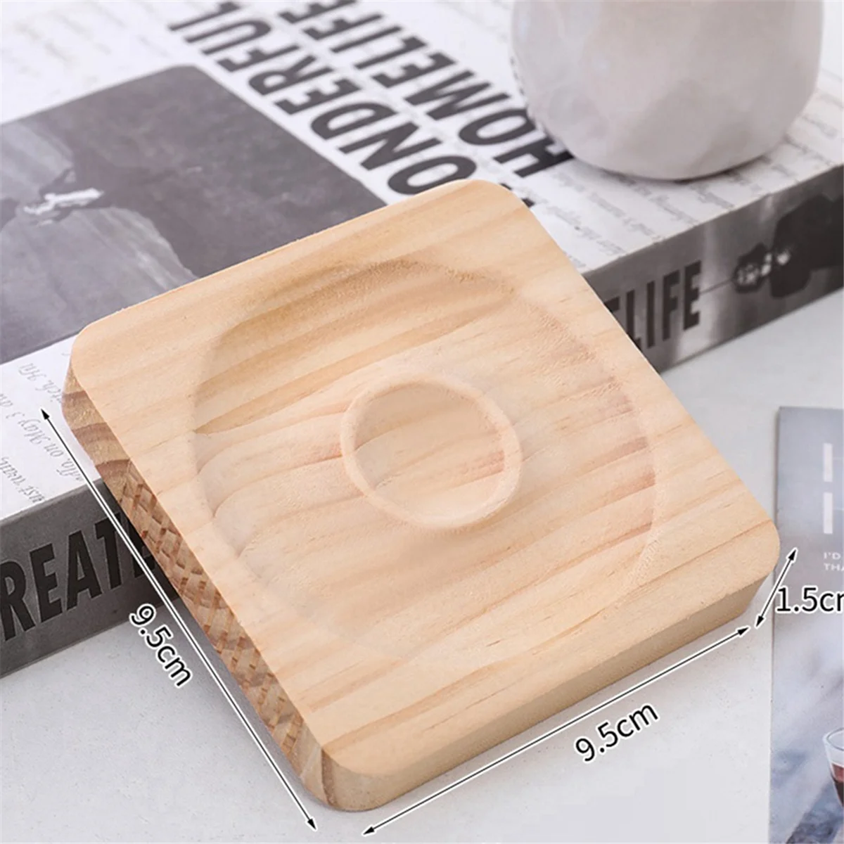 HHTL 6-Piece Wooden Bead Display Tray for Bracelets and Accessories Showcase
HHTL 6-Piece Wooden Bead Display Tray for Bracelets and Accessories Showcase