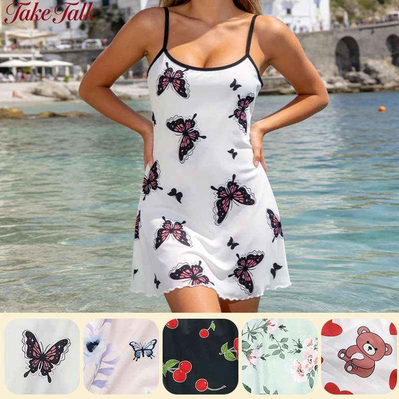 Women's Sleepwear Summer Print Satin Nightgown Casual Sleeveless Night Dress Sexy Nightdress Home Clothes Sleepwear Dresses New
Women's Sleepwear Summer Print Satin Nightgown Casual Sleeveless Night Dress Sexy Nightdress Home Clothes Sleepwear Dresses New