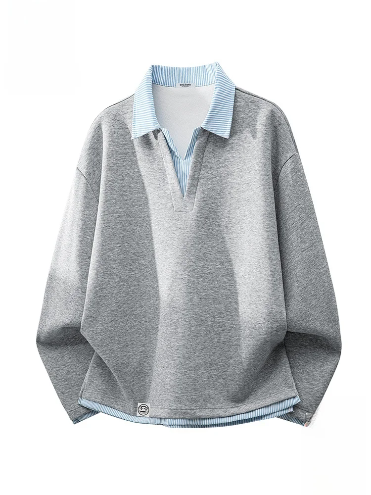 Свитшот PaulFrank M College Sle Sport irt для осеннего сезона с полосатым воротником в стиле пэчворк, из комфортной ткани, с длинными рукавами, из хлопка.
Свитшот PaulFrank M College Sle Sport irt для осеннего сезона с полосатым воротником в стиле пэчворк, из комфортной ткани, с длинными рукавами, из хлопка.