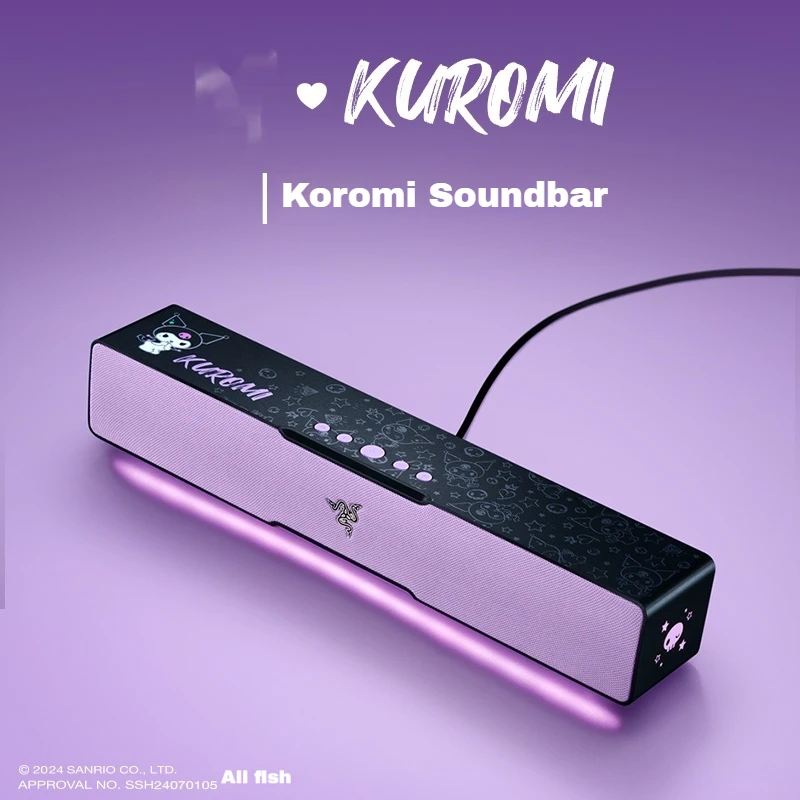 New Sanrio Kuromi Speaker Girls Desktop Computer Speaker With Rgb Light Effect Stereophonic Sound Bluetooth Speaker Girls Gifts
New Sanrio Kuromi Speaker Girls Desktop Computer Speaker With Rgb Light Effect Stereophonic Sound Bluetooth Speaker Girls Gifts
