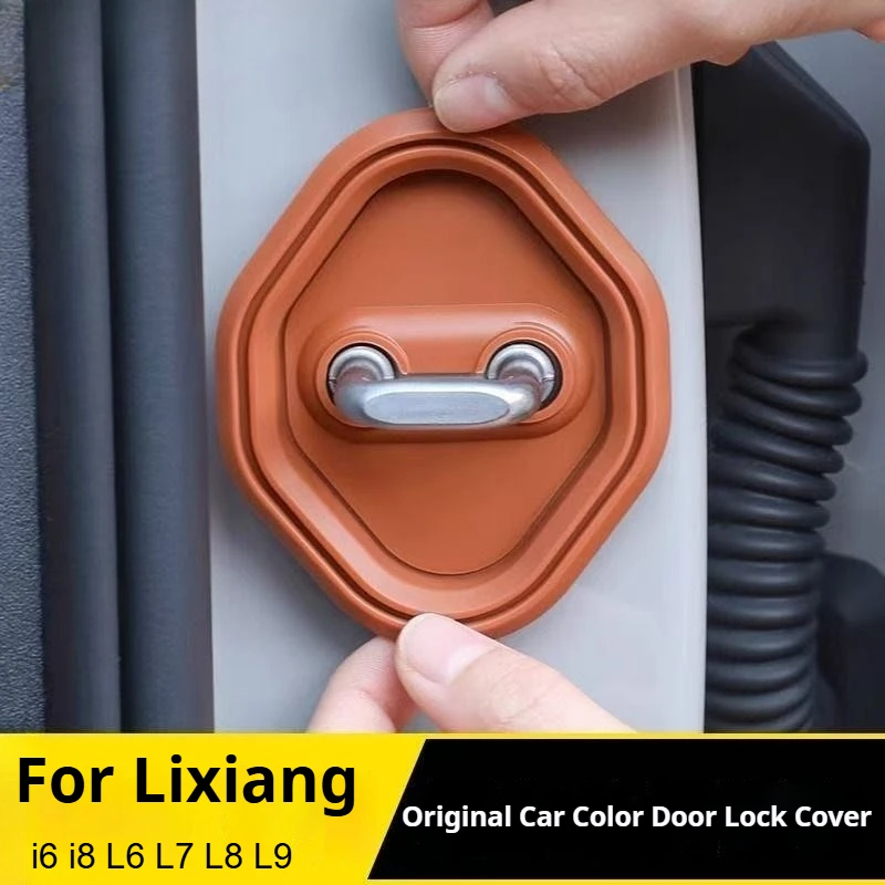 Car Door Lock Cover for Li Lixiang I6 I8 L6 L7 L8 L9 Car Door Lock Catch Silicone Protection Cover Li Ideal Auto Door Limiter
Car Door Lock Cover for Li Lixiang I6 I8 L6 L7 L8 L9 Car Door Lock Catch Silicone Protection Cover Li Ideal Auto Door Limiter