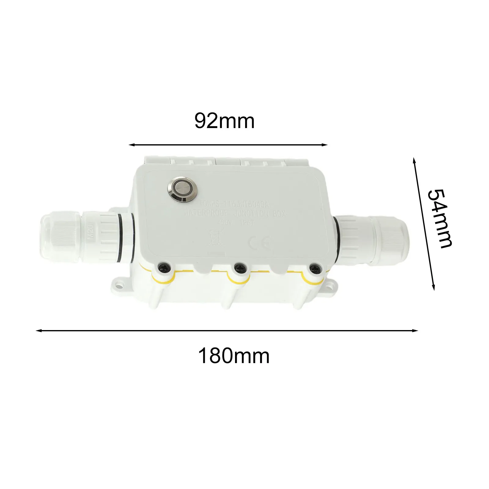 Умный уличный коммутационный блок с Wi-Fi и дистанционным управлением, IP67, водонепроницаемый, с мониторингом тока 116А для тяжелых условий эксплуатации
Умный уличный коммутационный блок с Wi-Fi и дистанционным управлением, IP67, водонепроницаемый, с мониторингом тока 116А для тяжелых условий эксплуатации