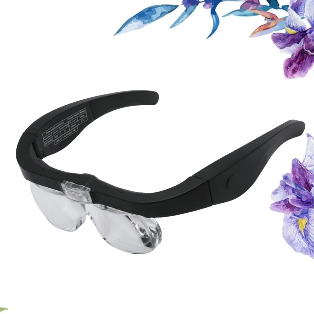 1Pcs LED Light Head Mounted Magnifier Glasses Hands Free Magnifying Glass for Repair Craft Work Magnifier Magnifying Glasses
1Pcs LED Light Head Mounted Magnifier Glasses Hands Free Magnifying Glass for Repair Craft Work Magnifier Magnifying Glasses