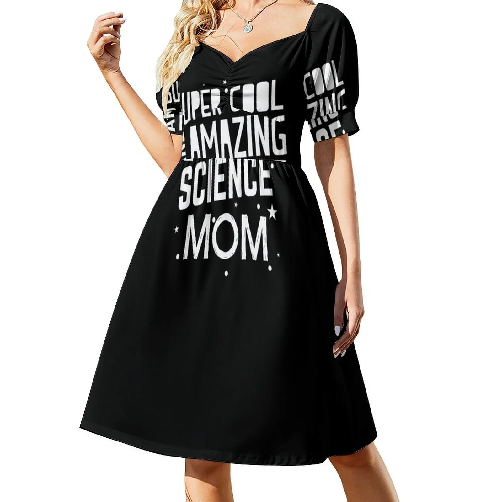 Super cool and AMAZING science mom Short-Sleeved Dress evening dress Women's dress
Super cool and AMAZING science mom Short-Sleeved Dress evening dress Women's dress