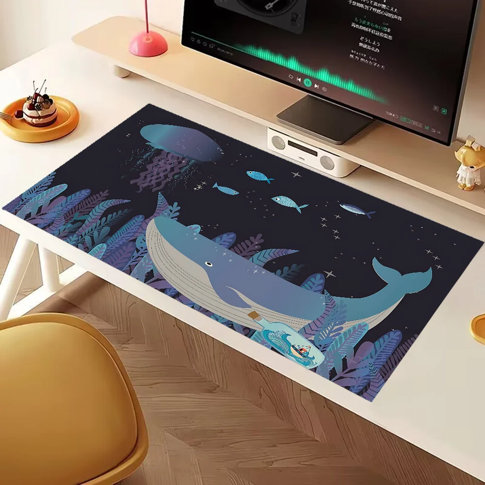Deep Sea Whale Table Pads Mouse Carpet Gamer Keyboard Pad Non-slip Mat Gaming Laptops Deskmat Pc Accessories Mausepad Mousepad
Deep Sea Whale Table Pads Mouse Carpet Gamer Keyboard Pad Non-slip Mat Gaming Laptops Deskmat Pc Accessories Mausepad Mousepad