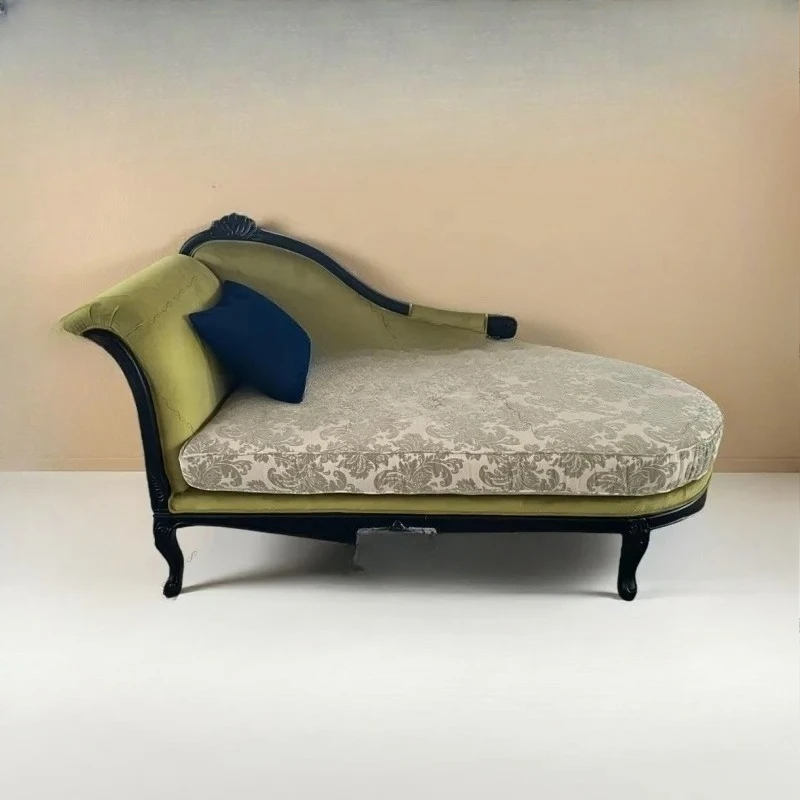 X-S antique solid wood living room chaise longue luxury, jacquard villa bedroom cloakroom chaise longue HG
X-S antique solid wood living room chaise longue luxury, jacquard villa bedroom cloakroom chaise longue HG