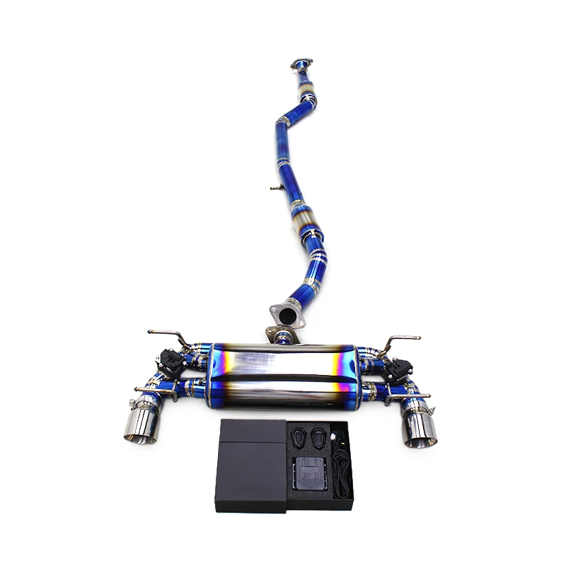Titanium Exhaust Pipe System For Mazda MX-5 NC 2.0L 2009-2014 Valvetronic Muffler With Electronic Valve Controller
Titanium Exhaust Pipe System For Mazda MX-5 NC 2.0L 2009-2014 Valvetronic Muffler With Electronic Valve Controller