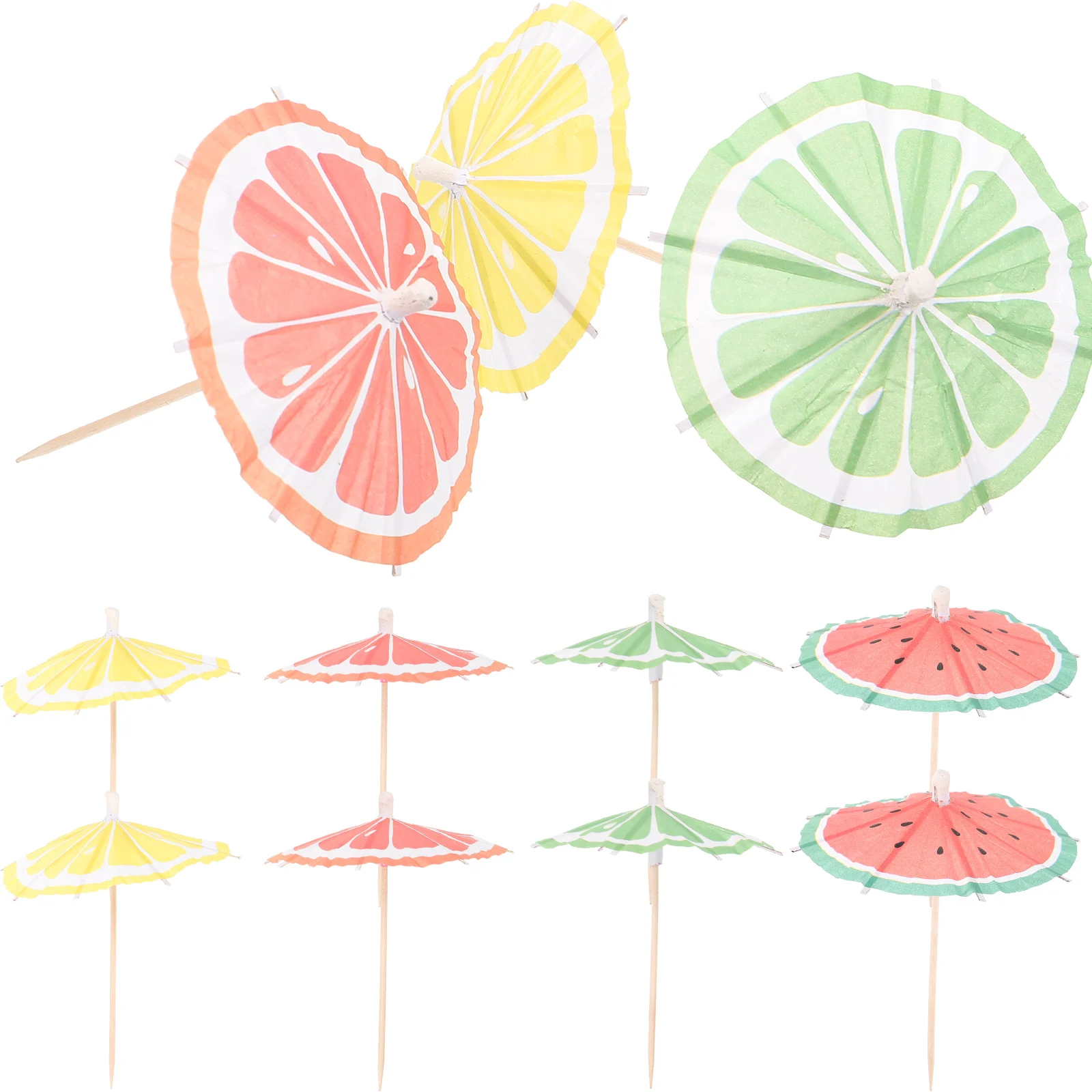 50 Pcs Fruit Umbrella Picks Disposable Party Decorations Paper Cocktail Drink Umbrella Toothpicks For Drinks Food Garnishing
50 Pcs Fruit Umbrella Picks Disposable Party Decorations Paper Cocktail Drink Umbrella Toothpicks For Drinks Food Garnishing