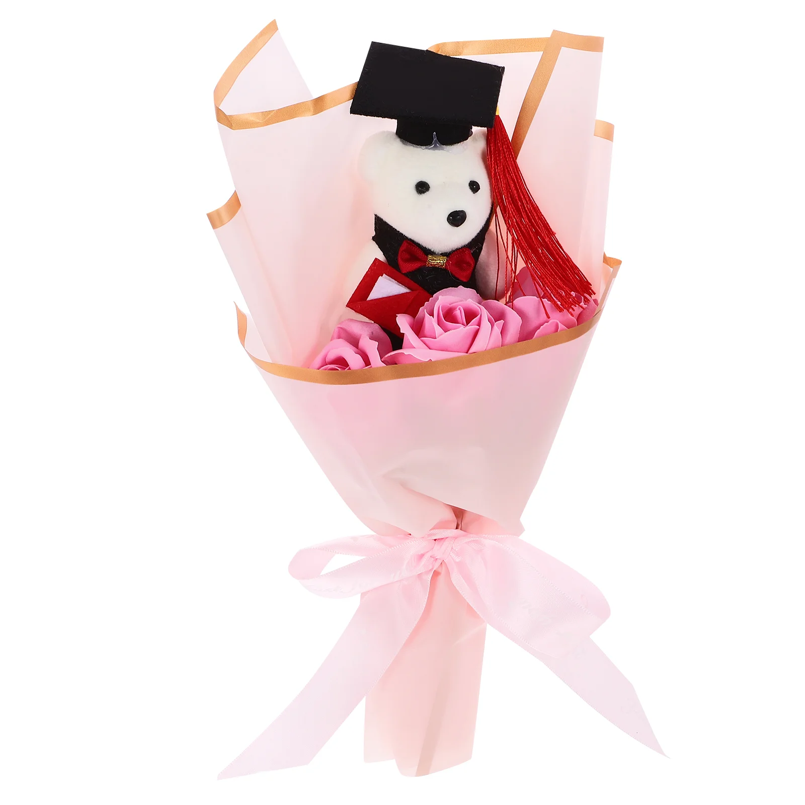 Graduation Bouquet Gifts Ornament Soft Artificial Flower for Foam Baby Adorable Bear
Graduation Bouquet Gifts Ornament Soft Artificial Flower for Foam Baby Adorable Bear