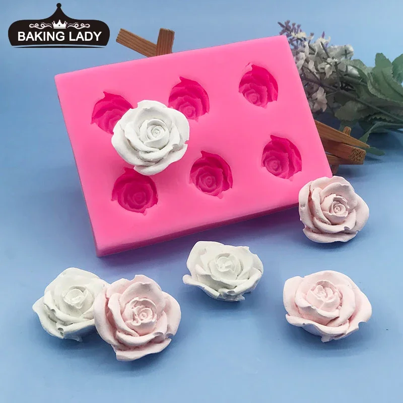 Rose Flower Silicone Molds Candy Polymer Clay Mold Chocolate Party Baking Wedding Cupcake Topper Fondant Cake Decorating Tools
Rose Flower Silicone Molds Candy Polymer Clay Mold Chocolate Party Baking Wedding Cupcake Topper Fondant Cake Decorating Tools
