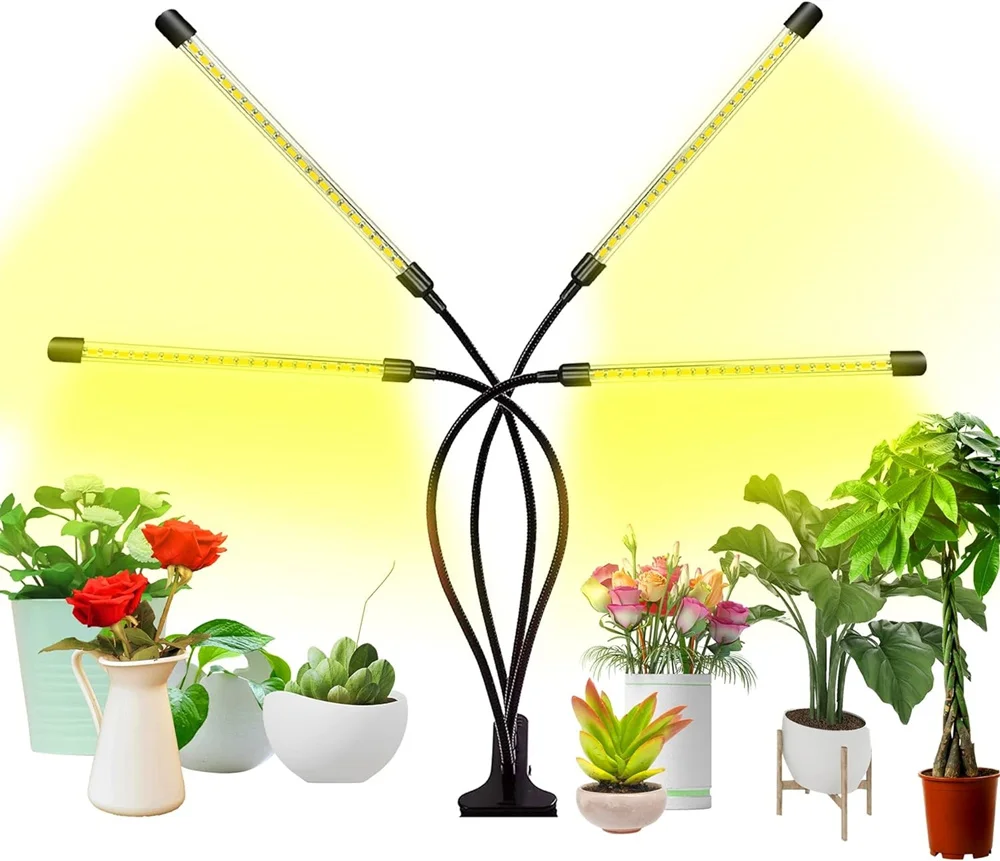 LED plant growth light, plant light clip, timed full spectrum sunlight, succulent flower herb seedling supplement light
LED plant growth light, plant light clip, timed full spectrum sunlight, succulent flower herb seedling supplement light