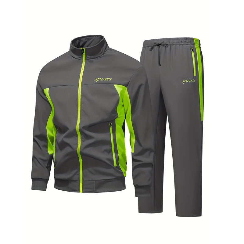 Outdoor Sports Leisure Jacket Foot Binding Pants Set Spring Autumn Men Lightweight Breathable Comfortable Versatile Sportswear
Outdoor Sports Leisure Jacket Foot Binding Pants Set Spring Autumn Men Lightweight Breathable Comfortable Versatile Sportswear