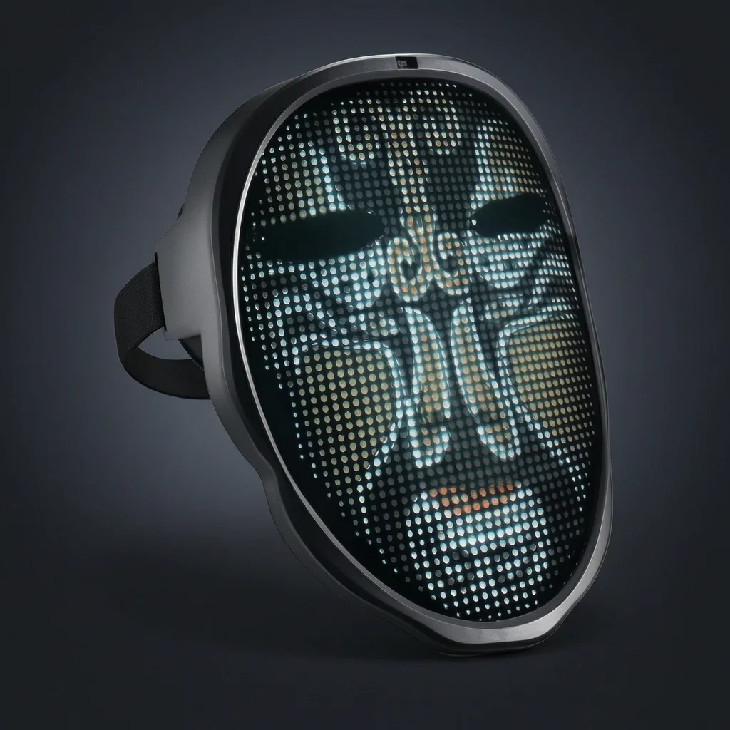LED Mask With Bluetooth App Controlled Change Face DIY Photos For Cosplay Halloween Party Costume Accessory
LED Mask With Bluetooth App Controlled Change Face DIY Photos For Cosplay Halloween Party Costume Accessory