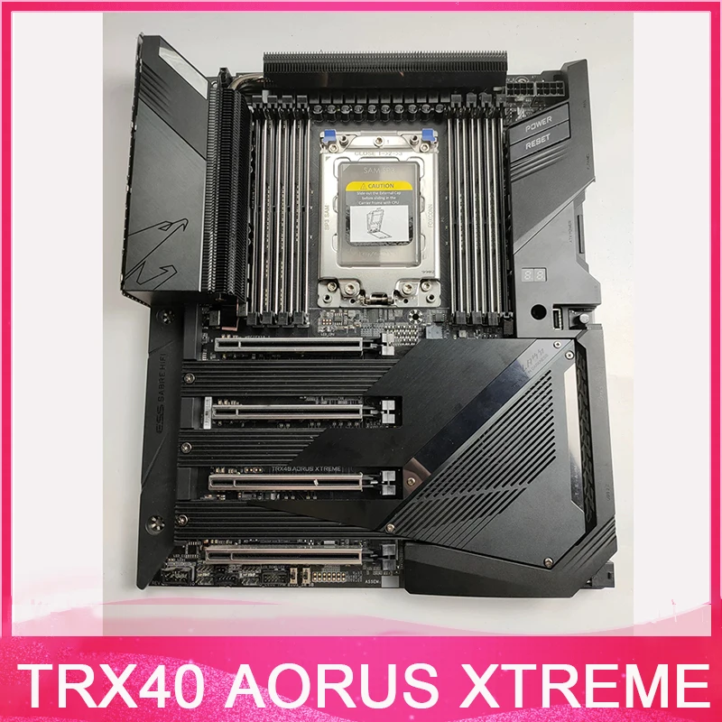Материнская плата TRX40 AORUS XTREME Giga-byte для AMD TRX40 DDR4 PCIE4.0 SATA M.2 USB
Материнская плата TRX40 AORUS XTREME Giga-byte для AMD TRX40 DDR4 PCIE4.0 SATA M.2 USB
