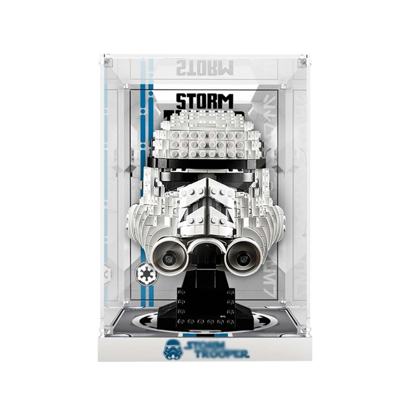 Display Case for Lego Stormtrooper Helmet 75276, 3MM Acrylic Display Box for Lego 75276 (No Model Set Included)
Display Case for Lego Stormtrooper Helmet 75276, 3MM Acrylic Display Box for Lego 75276 (No Model Set Included)