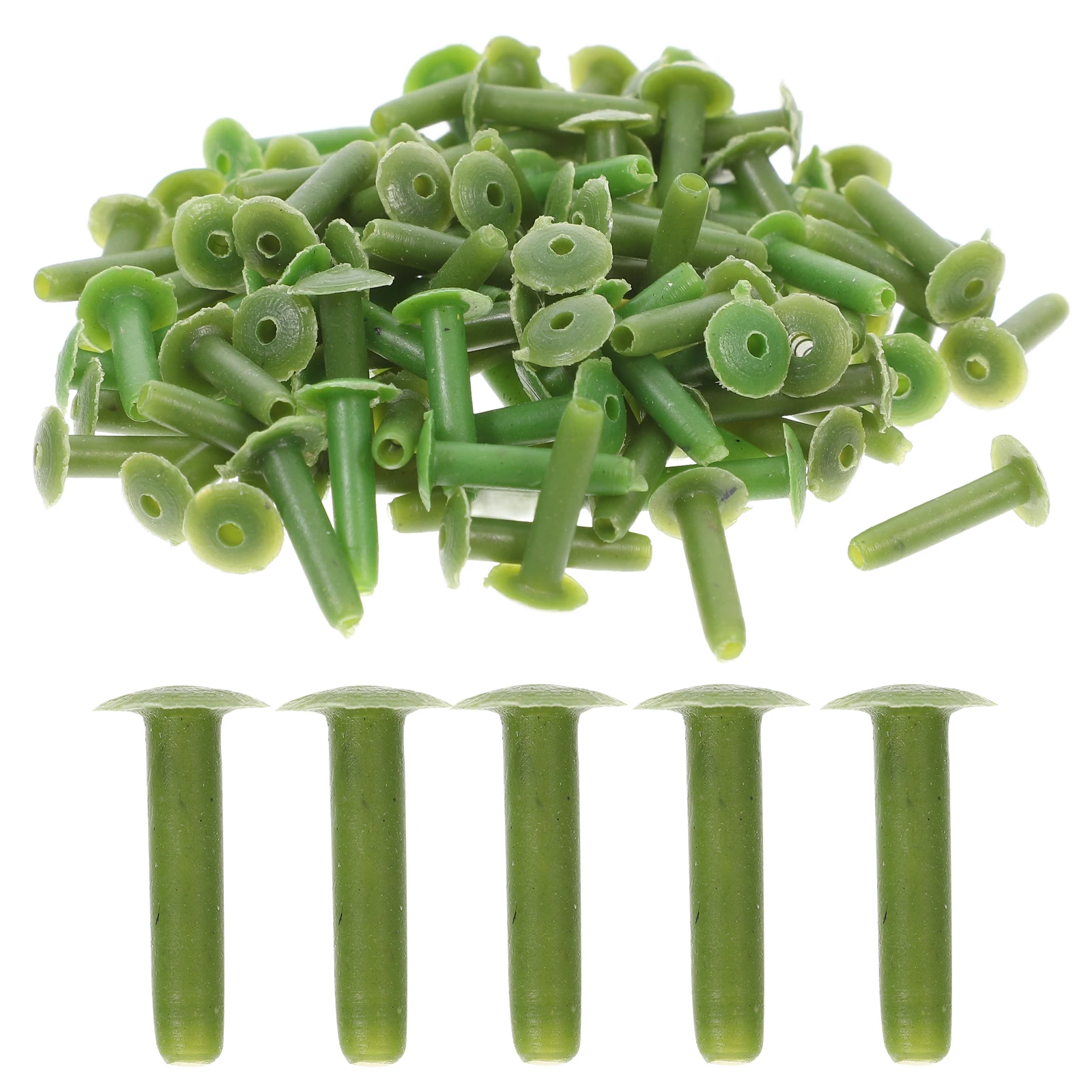 100 pcs Plastic Flower Nails for Floral Arrangement Accessories DIY Supplies Round Pegs Bulk Simulated Flowers Practical Tools
100 pcs Plastic Flower Nails for Floral Arrangement Accessories DIY Supplies Round Pegs Bulk Simulated Flowers Practical Tools