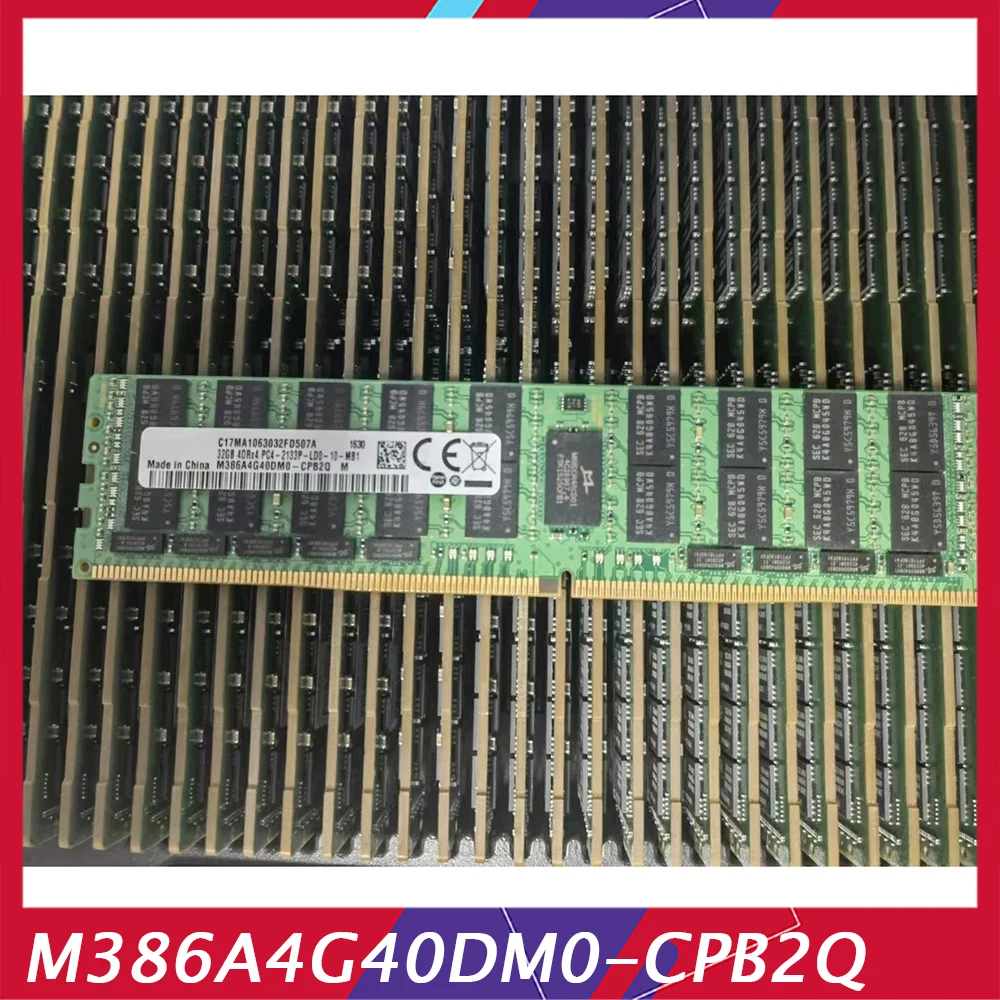 1 Pcs M386A4G40DM0-CPB2Q For Samsung RAM 32GB 4DRX4 PC4-2133P DDR4 2133 Server Memory Fast Ship High Quality
1 Pcs M386A4G40DM0-CPB2Q For Samsung RAM 32GB 4DRX4 PC4-2133P DDR4 2133 Server Memory Fast Ship High Quality