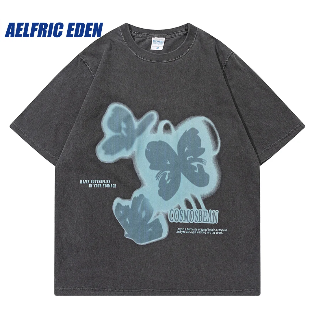 Aelfric Eden Butterfly Print Tee Graphic Vintage T-Shirt Streetwear Hip Hop Harajuku Cotton Mens Casual Short Sleeve Tee Shirts
Aelfric Eden Butterfly Print Tee Graphic Vintage T-Shirt Streetwear Hip Hop Harajuku Cotton Mens Casual Short Sleeve Tee Shirts
