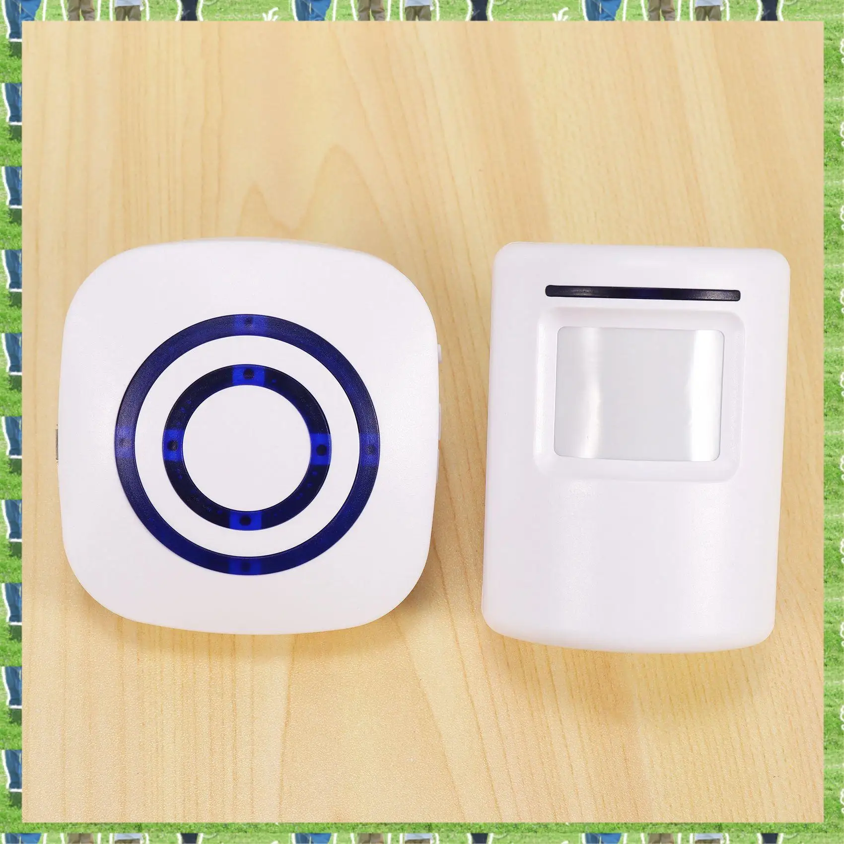 FTS Door Chime,Wireless Business Door Motion Sensor Detector Smart Visitor Doorbell Home Security Driveway Alarm With 1 Plug-In
FTS Door Chime,Wireless Business Door Motion Sensor Detector Smart Visitor Doorbell Home Security Driveway Alarm With 1 Plug-In