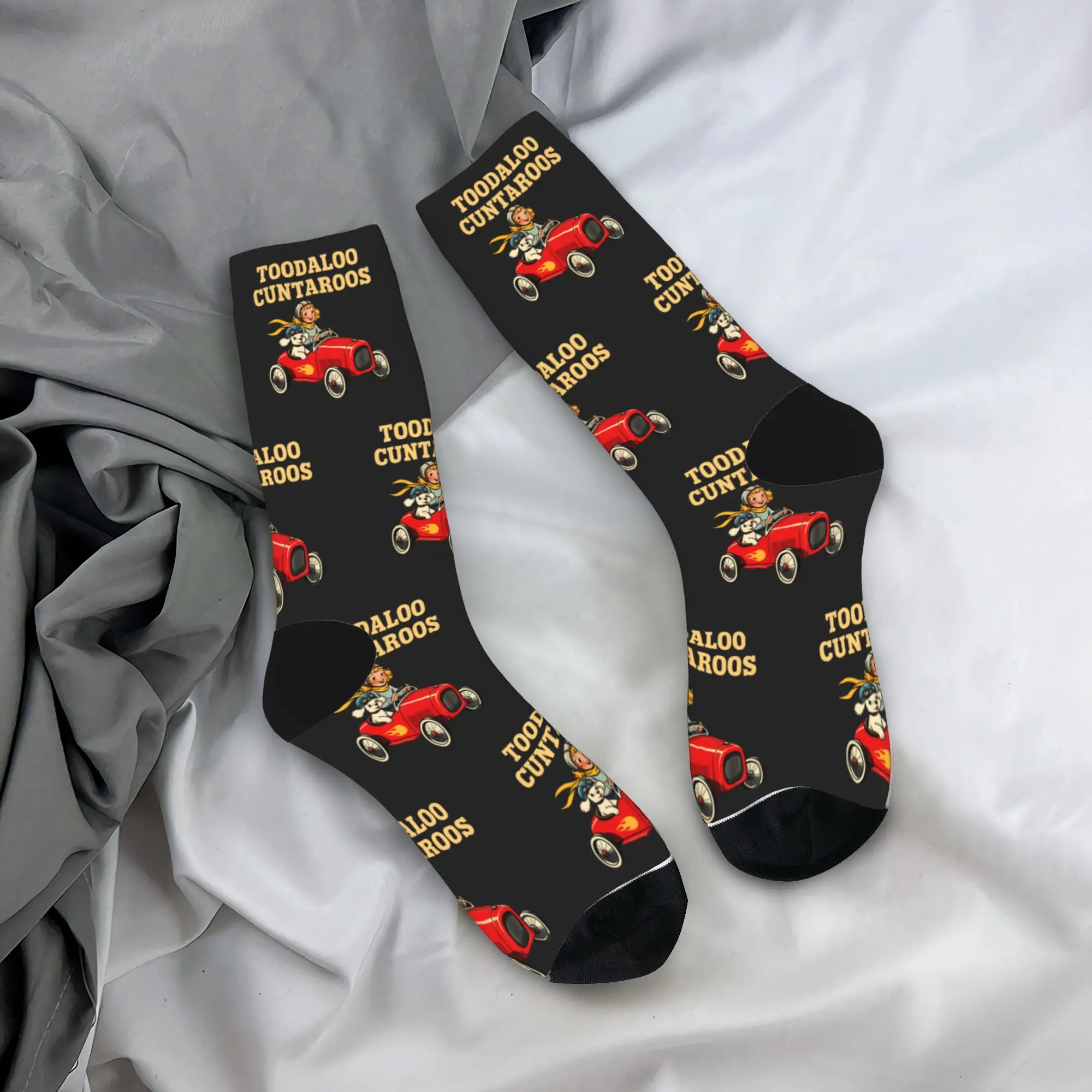 Toodaloo Cuntaroos Socks Edgy Humor Fashion Stockings Autumn Anti Bacterial Couple Socks Soft Breathable Design Climbing Socks
Toodaloo Cuntaroos Socks Edgy Humor Fashion Stockings Autumn Anti Bacterial Couple Socks Soft Breathable Design Climbing Socks