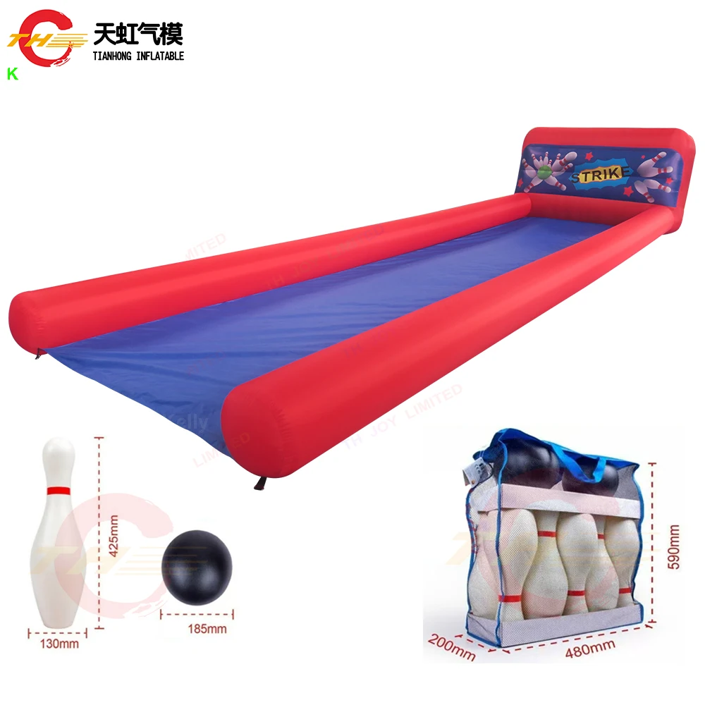 8x3m Large Kids Inflatable Bowling Alley Games Giant Outdoor Inflatable Sports Games for Children Events
8x3m Large Kids Inflatable Bowling Alley Games Giant Outdoor Inflatable Sports Games for Children Events