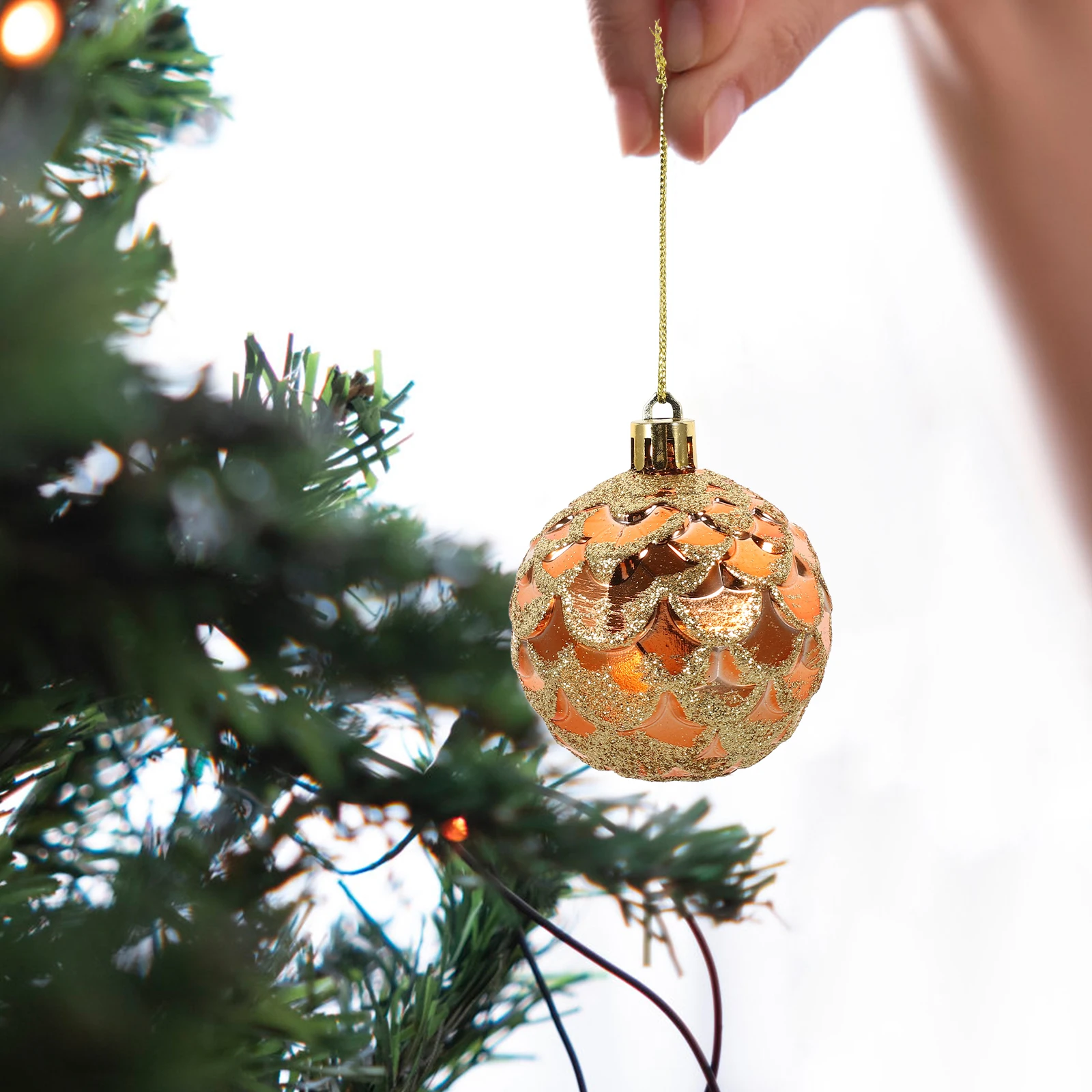 42 Pcs Electroplated Christmas Tree Decoration Ball Set 24x24x6 2cm Hanging naments Xmas Hanging Props Xmas Decor
42 Pcs Electroplated Christmas Tree Decoration Ball Set 24x24x6 2cm Hanging naments Xmas Hanging Props Xmas Decor