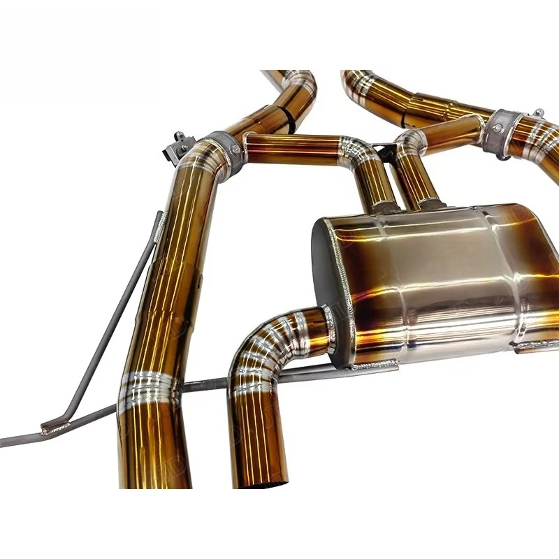 Performance Valved Exhaust Valvetronic Catback System for 2021-2022 M3 M4 G80 G82 Titanium Alloy Exhaust With Bracket
Performance Valved Exhaust Valvetronic Catback System for 2021-2022 M3 M4 G80 G82 Titanium Alloy Exhaust With Bracket