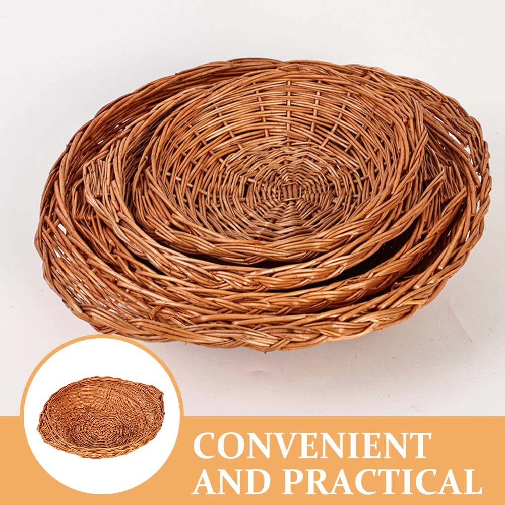 Rattan Storage Basket 24cm H made Wicker Fruit Bread Container Round Multi ganizer Woven Sundries Storage Bin
Rattan Storage Basket 24cm H made Wicker Fruit Bread Container Round Multi ganizer Woven Sundries Storage Bin