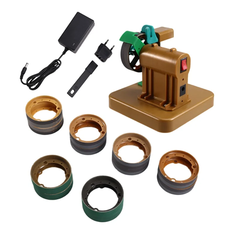 18W Automatic Sharpener Tool with 12PCS Sand Ring Hairdresser Flat Shear Machine Grinding Machine Tailor Scissor EU PLUG-A21R
18W Automatic Sharpener Tool with 12PCS Sand Ring Hairdresser Flat Shear Machine Grinding Machine Tailor Scissor EU PLUG-A21R