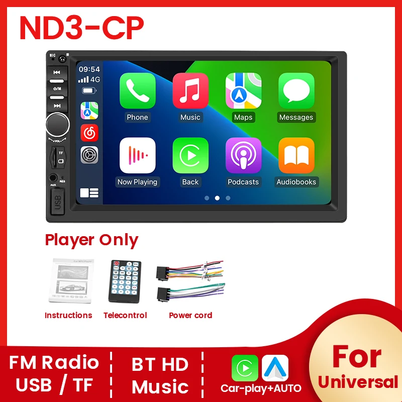 NaviFly 7-дюймовый автомобильный радиоприемник 2 Din MP5-плеер Мультимедиа FM ISO Power Aux Вход USB Carplay Mirror Link BT Авто Универсальное авторадио
NaviFly 7-дюймовый автомобильный радиоприемник 2 Din MP5-плеер Мультимедиа FM ISO Power Aux Вход USB Carplay Mirror Link BT Авто Универсальное авторадио