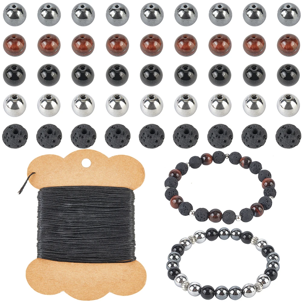 DIY Bracelets Jewelry Kits Including Lava Rock Beads Tiger Eye Beads
DIY Bracelets Jewelry Kits Including Lava Rock Beads Tiger Eye Beads