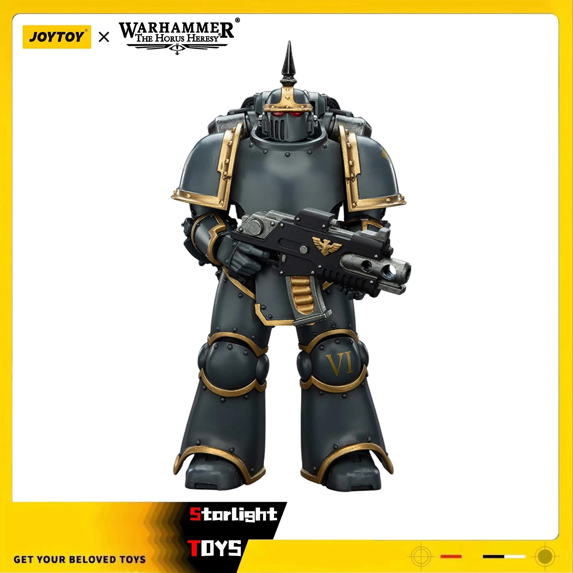 JOYTOY Warhammer 40K Space Wolves MK lll Tactical Legionary 1/18 Action Figure Model Toy
JOYTOY Warhammer 40K Space Wolves MK lll Tactical Legionary 1/18 Action Figure Model Toy