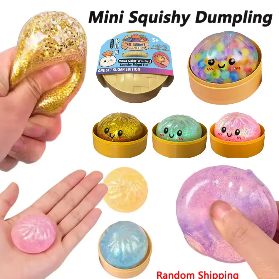 Sparkle Bun Squishy Toy Slow Rebound Stress Relief Squeeze Ball Soft With Bead&Steamer Fidget Toy for Anxiety Relief Sensory Toy
Sparkle Bun Squishy Toy Slow Rebound Stress Relief Squeeze Ball Soft With Bead&Steamer Fidget Toy for Anxiety Relief Sensory Toy