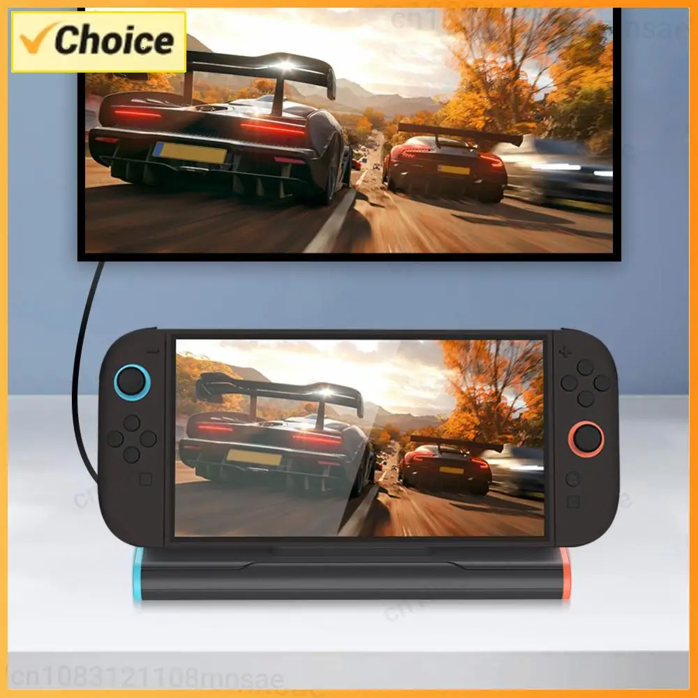 For NS2 Portable 4K TV Dock Adapter USB3.0 Game Console Charging Stand Fast Charging Console Adapter Base Gaming Accessories
For NS2 Portable 4K TV Dock Adapter USB3.0 Game Console Charging Stand Fast Charging Console Adapter Base Gaming Accessories