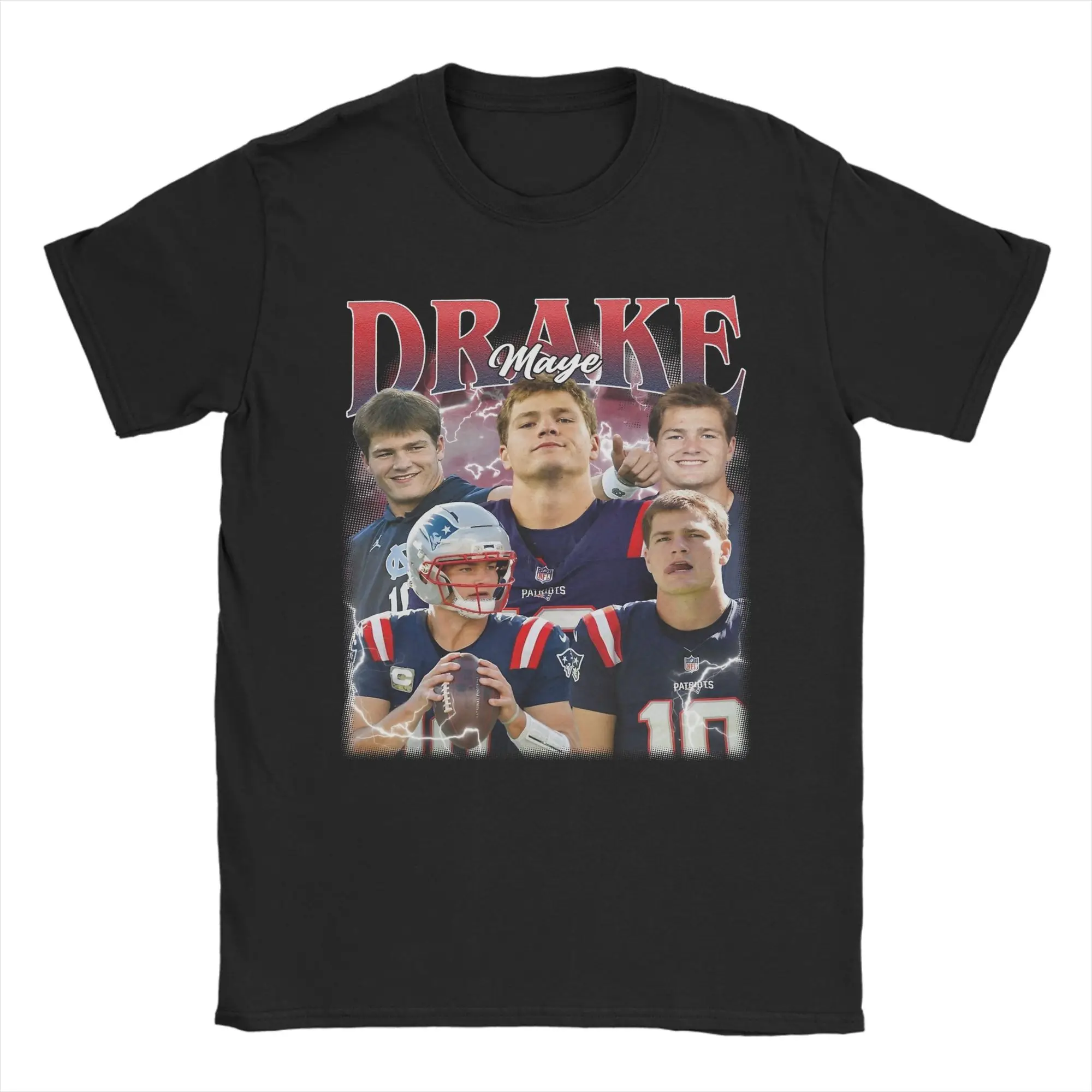 Men T-Shirt Vintage Drake Maye Bootleg Crazy 100% Cotton Tees Short Sleeve T Shirts Crewneck Clothes 4XL 5XL 6XL
Men T-Shirt Vintage Drake Maye Bootleg Crazy 100% Cotton Tees Short Sleeve T Shirts Crewneck Clothes 4XL 5XL 6XL