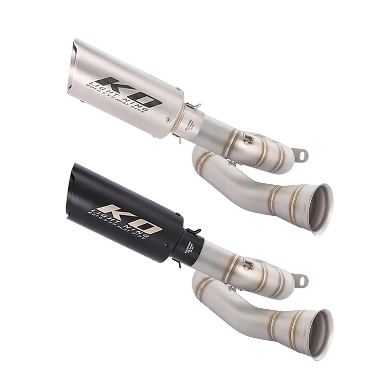 For Zontes 703RR 2024-2026 703R 2025-2026 Slip On Mid Exhaust Link Pipe Tail Muffler System With DB Killer Stainless Steel 51mm
For Zontes 703RR 2024-2026 703R 2025-2026 Slip On Mid Exhaust Link Pipe Tail Muffler System With DB Killer Stainless Steel 51mm