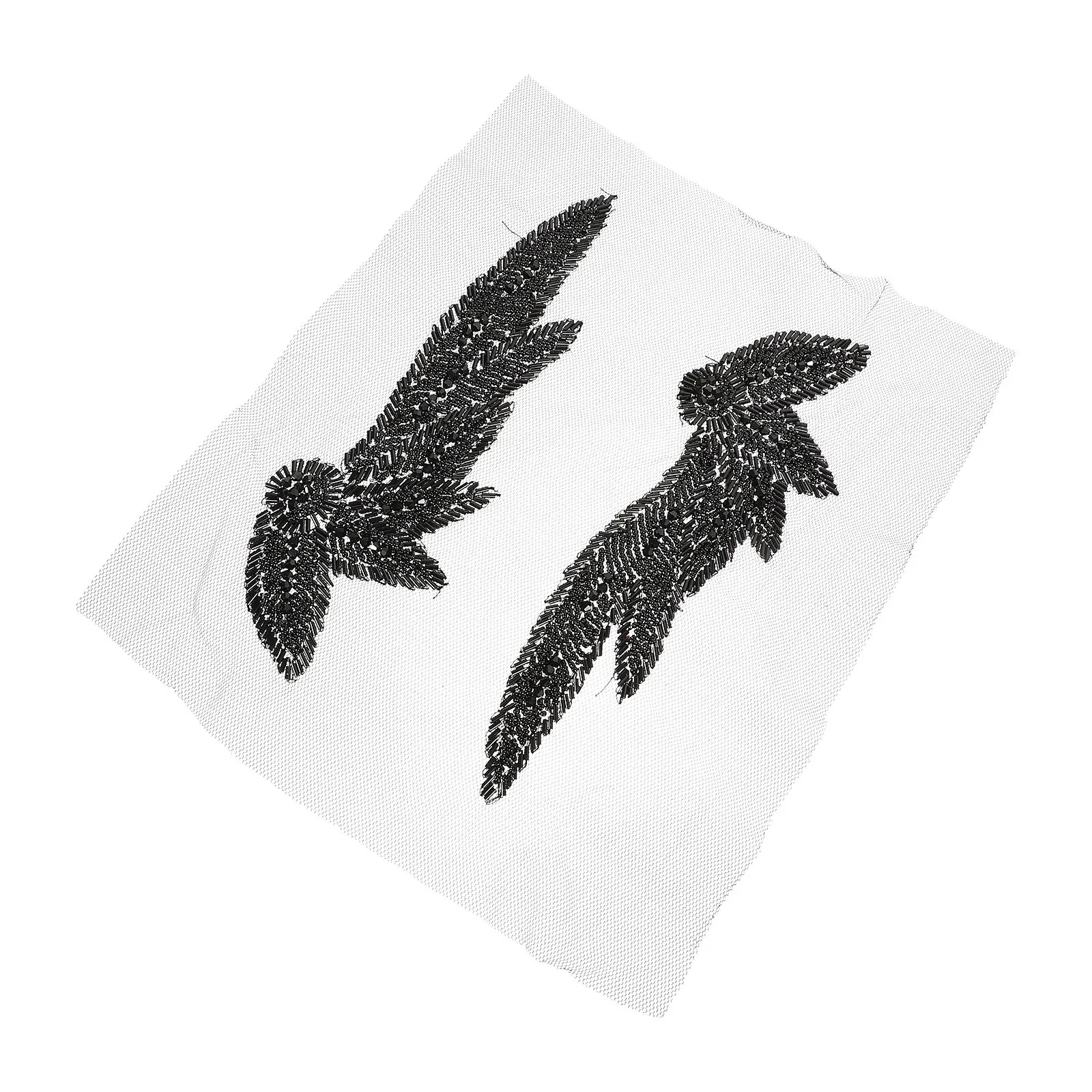 Winged Brocade Appliques Patches Sewing Decorate Beaded Glass Elegant Clothes Accessories Wedding Dress Craft Fashion
Winged Brocade Appliques Patches Sewing Decorate Beaded Glass Elegant Clothes Accessories Wedding Dress Craft Fashion