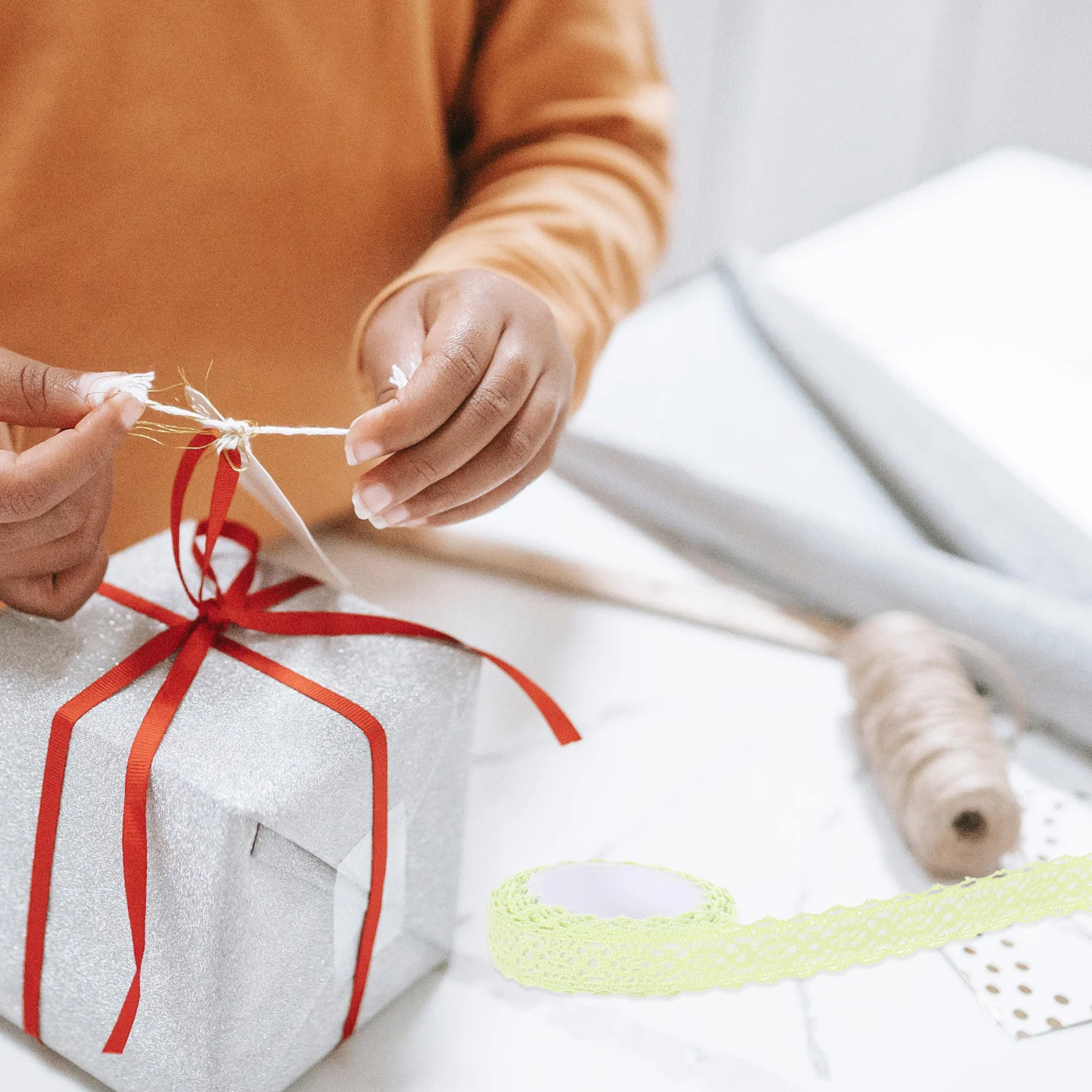 3 Rolls Adhesive Lace Tape Elegant DIY Lace Sticker for Scrapbook Albums Journals Holiday Gifts Kitchen Decor Fine Workmanship
3 Rolls Adhesive Lace Tape Elegant DIY Lace Sticker for Scrapbook Albums Journals Holiday Gifts Kitchen Decor Fine Workmanship